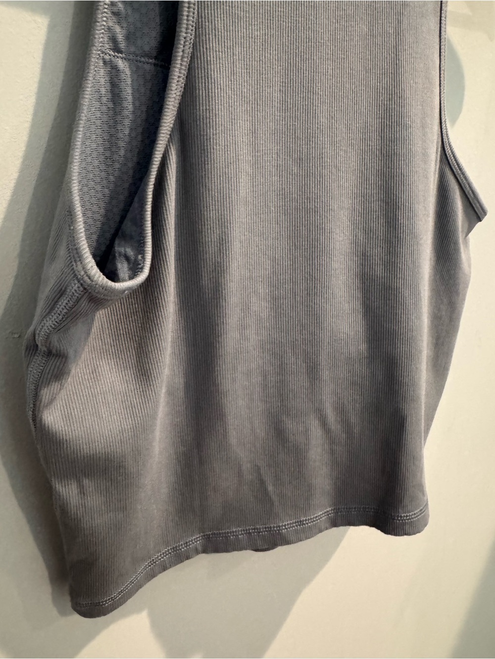 Vuori Pose Plyo Tank in Blue Slate, Size L - Picture 8 of 8
